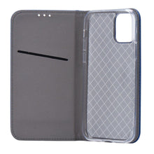 Заредете изображение във визуализатора на галерията – Smart Case Book for iPhone 12 MINI navy blue - TopMag
