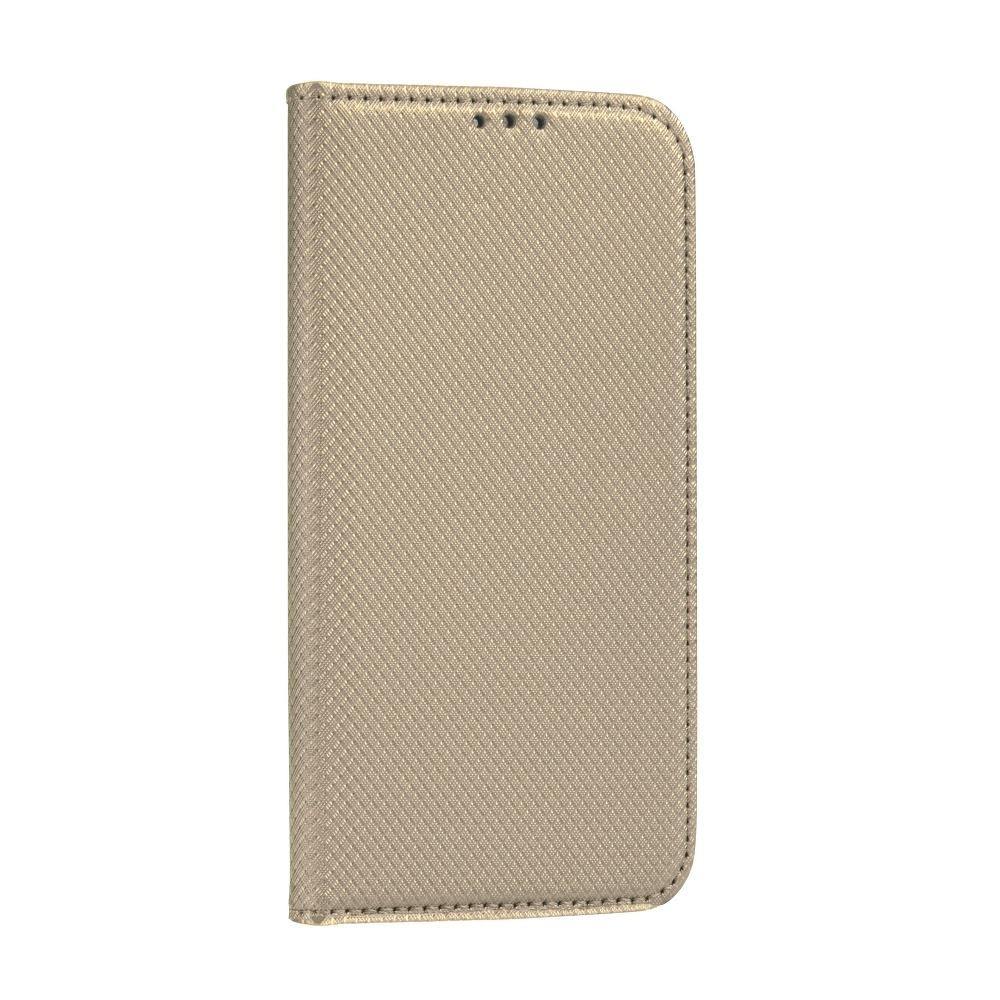 Smart case book for samsung a12 gold - TopMag