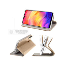 Заредете изображение във визуализатора на галерията – Smart калъф тип книга - Xiaomi note 7 златен - TopMag
