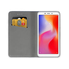 Заредете изображение във визуализатора на галерията – Smart калъф тип книга - xiaomi redmi 6a златен - TopMag

