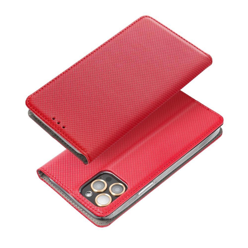 Smart калъф тип книга за iphone 13 mini red - TopMag