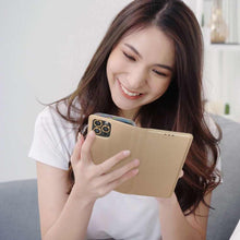 Заредете изображение във визуализатора на галерията – Smart калъф тип книга за realme 9 pro gold - TopMag
