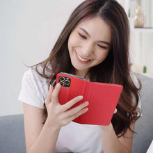 Заредете изображение във визуализатора на галерията – Smart калъф тип книга за realme 9 pro red - TopMag
