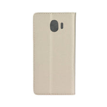 Заредете изображение във визуализатора на галерията – Smart калъф тип книга за samsung j4 2018  златен - само за 9.99 лв
