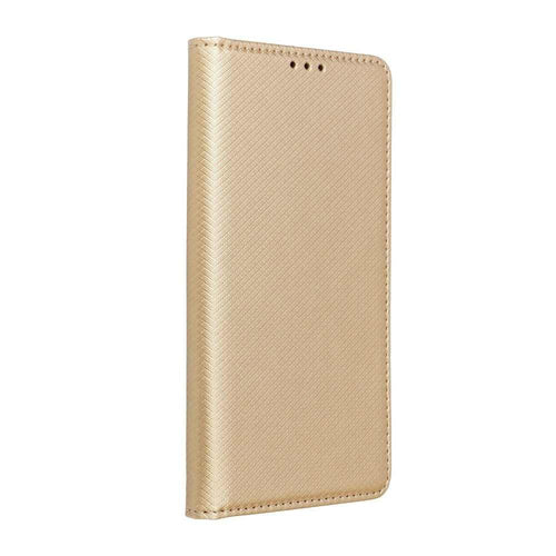 Smart case book for samsung s22 ultra gold - TopMag