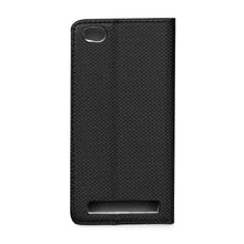 Заредете изображение във визуализатора на галерията – Smart калъф тип книга за xiaomi redmi 5  черен - само за 9.99 лв
