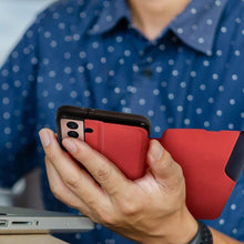 Заредете изображение във визуализатора на галерията – Smart view калъф тип книга за samsung a33 5g red - TopMag

