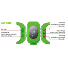 Заредете изображение във визуализатора на галерията – Smartwatch with gps green - kids - само за 47.8 лв

