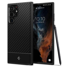 Заредете изображение във визуализатора на галерията – Spigen core armor гръб за samsung s22 ultra matte black - TopMag
