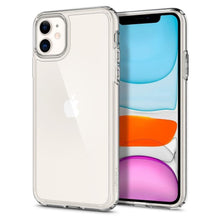 Заредете изображение във визуализатора на галерията – Spigen crystal hybrid гръб за iPhone 11 прозрачен - TopMag
