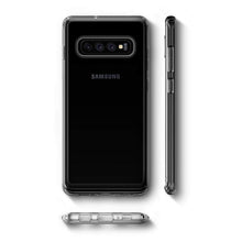 Заредете изображение във визуализатора на галерията – Spigen crystal hybrid гръб за samsung s10 прозрачен - само за 39.2 лв
