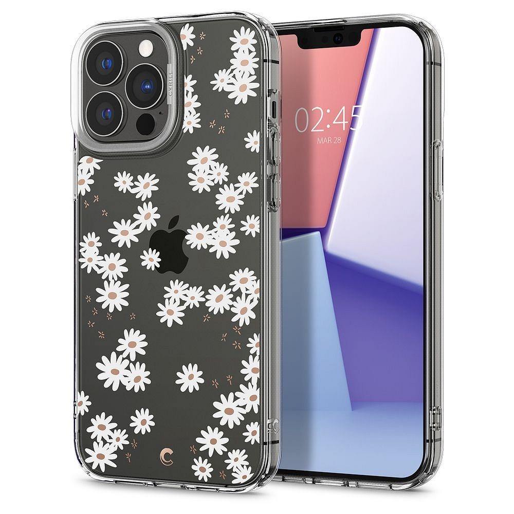 Spigen cyrill cecile гръб за iphone 13 pro max white daisy - TopMag
