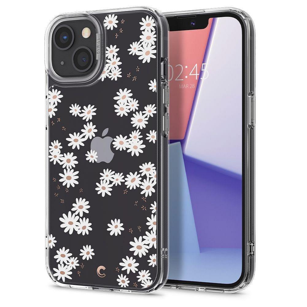 Spigen cyrill cecile гръб за iphone 13 white daisy - TopMag