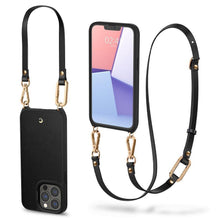 Заредете изображение във визуализатора на галерията – Spigen cyrill classic charm гръб за iphone 13 pro black - TopMag
