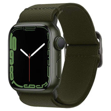 Заредете изображение във визуализатора на галерията – Spigen fit lite каишка за apple watch 4 / 5 / 6 / 7 / se (38 / 40 / 41 mm) khaki - TopMag

