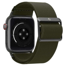 Заредете изображение във визуализатора на галерията – Spigen fit lite каишка за apple watch 4 / 5 / 6 / 7 / se (38 / 40 / 41 mm) khaki - TopMag

