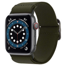 Заредете изображение във визуализатора на галерията – Spigen fit lite каишка за apple watch 4 / 5 / 6 / 7 / se (38 / 40 / 41 mm) khaki - TopMag
