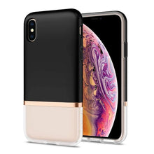 Заредете изображение във визуализатора на галерията – Spigen la manon jupe гръб - iPhone x / xs  черен - само за 41.8 лв
