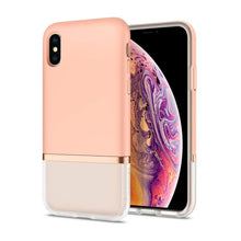 Заредете изображение във визуализатора на галерията – Spigen la manon jupe гръб - iPhone x / xs  peach - само за 43 лв

