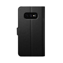 Заредете изображение във визуализатора на галерията – Spigen la manon wallet saffiano - samsung s10e черен - само за 41.4 лв
