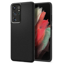 Заредете изображение във визуализатора на галерията – Spigen liquid air for samsung s21 ultra matte black - TopMag
