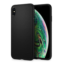 Заредете изображение във визуализатора на галерията – Spigen liquid air гръб за iPhone xs max matte черен - само за 33.1 лв
