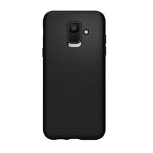 Заредете изображение във визуализатора на галерията – Spigen liquid air гръб за samsung a6 2018 черен - само за 33.2 лв
