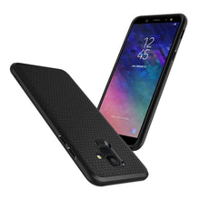 Заредете изображение във визуализатора на галерията – Spigen liquid air гръб за samsung a6 2018 черен - само за 33.2 лв
