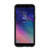Заредете изображение във визуализатора на галерията – Spigen liquid air гръб за samsung a6 2018 черен - само за 33.2 лв
