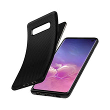 Заредете изображение във визуализатора на галерията – Spigen liquid air гръб за samsung s10  черен - само за 31.6 лв
