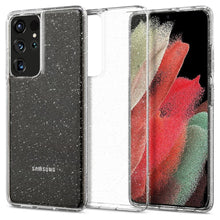 Заредете изображение във визуализатора на галерията – Spigen liquid crystal for samsung s21 ultra glitter transparent - само за 34.5 лв
