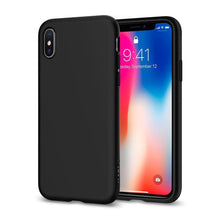 Заредете изображение във визуализатора на галерията – Spigen Liquid Crystal гръб - iPhone x / xs  matte черен - само за 33.2 лв
