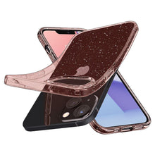 Заредете изображение във визуализатора на галерията – Spigen liquid crystal гръб за iphone 13 mini glitter rose - TopMag
