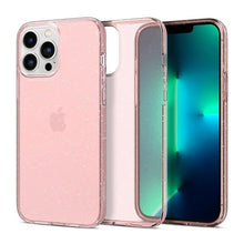 Заредете изображение във визуализатора на галерията – Spigen liquid crystal гръб за iphone 13 pro glitter rose - TopMag

