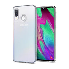 Заредете изображение във визуализатора на галерията – Spigen Liquid Crystal гръб за samsung a40 прозрачен - само за 31.6 лв
