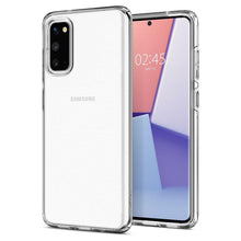 Заредете изображение във визуализатора на галерията – Spigen liquid crystal гръб за samsung s20 прозрачен - само за 32.1 лв
