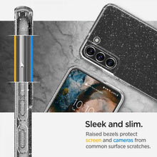 Заредете изображение във визуализатора на галерията – Spigen liquid crystal гръб за samsung s22 plus glitter crystal - TopMag
