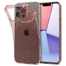 Заредете изображение във визуализатора на галерията – Spigen liquid crystal  калъф за iphone 13 pro max glitter rose - TopMag
