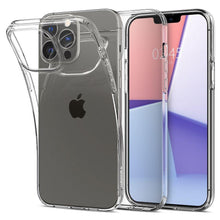 Заредете изображение във визуализатора на галерията – Spigen liquid crystal калъф за iphone 13 pro max transaprent - TopMag
