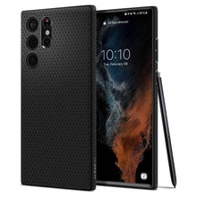 Заредете изображение във визуализатора на галерията – Spigen luqid air case for samsung s22 ultra matte black - TopMag
