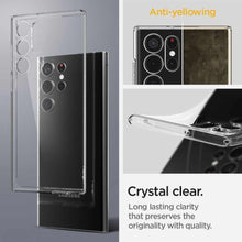 Заредете изображение във визуализатора на галерията – Spigen luqid crystal case for samsung s22 ultra прозрачен - TopMag
