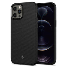 Заредете изображение във визуализатора на галерията – SPIGEN MAG ARMOR for IPHONE 12 / 12 PRO matte black - TopMag
