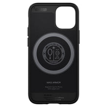 Заредете изображение във визуализатора на галерията – SPIGEN MAG ARMOR for IPHONE 12 MINI matte black - само за 61 лв

