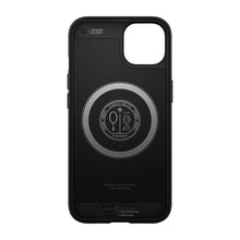 Заредете изображение във визуализатора на галерията – Spigen mag armor magsafe гръб за iphone 13 mini matte black - TopMag
