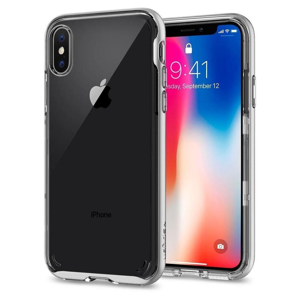 Spigen neo hybrid crystal - iPhone x / xs  сив - само за 47.3 лв