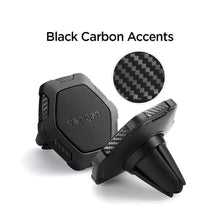 Заредете изображение във визуализатора на галерията – Spigen qs11 air vent магнитен car mount държач черен - само за 36 лв
