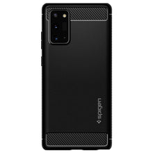 Заредете изображение във визуализатора на галерията – Spigen rugged armor do samsung note 20 matte black - само за 34 лв
