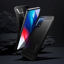 Заредете изображение във визуализатора на галерията – Spigen rugged armor for oppo reno 5 5g / find x3 lite matte black - TopMag
