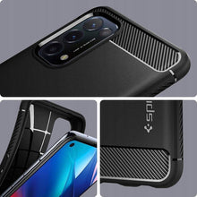 Заредете изображение във визуализатора на галерията – Spigen rugged armor for oppo reno 5 5g / find x3 lite matte black - TopMag
