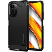 Заредете изображение във визуализатора на галерията – Spigen rugged armor for poco f3 / mi 11i matte black - TopMag
